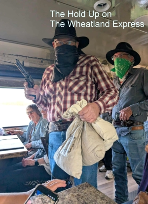 The Hold Up on The Wheatland Express