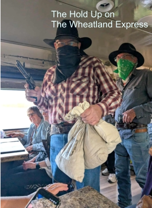 The Hold Up on The Wheatland Express